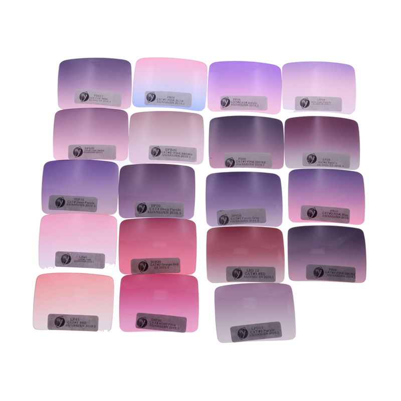 Wholesale Colorful Mirror Tac Polarized Sunglasses Lenses