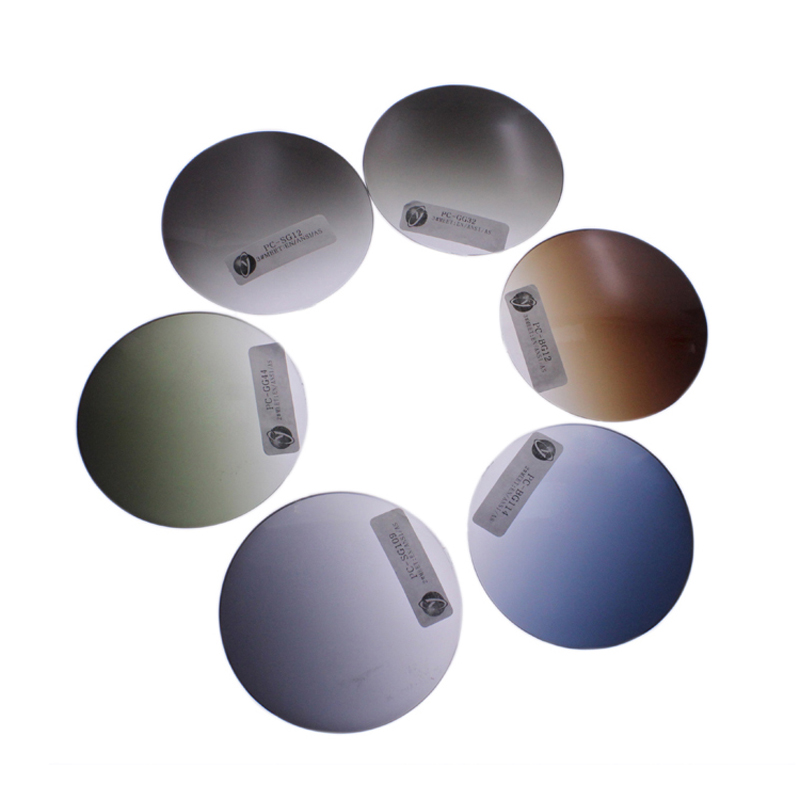 Gradient Color PC Polycarbonate Sunglasses Lenses