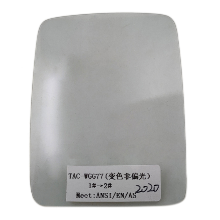 Wholesale TAC Non-Polarized Photochromic Sunglasses Lenses