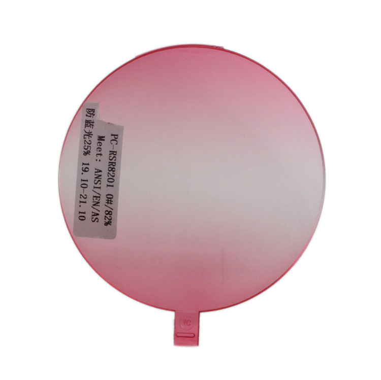 カスタマイズブルーブロックサングラスレンズアンバーブルーライトブロックレンズ