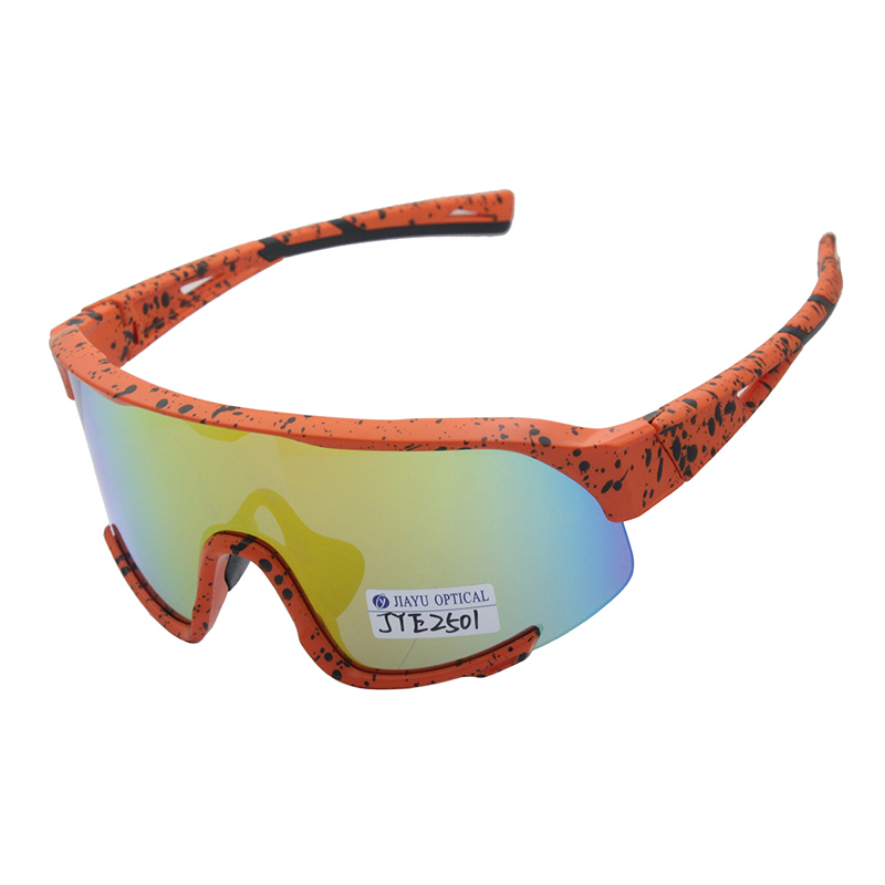 Hot Sale Custom Logo One-piece lens Polarized UV400 Sports Sunglasses for Running & Cycling Outdoor Activities Hot Sale Custom Logo One-piece lens Polarized UV400 Sports Sunglasses for Running & Cycling Outdoor Activities