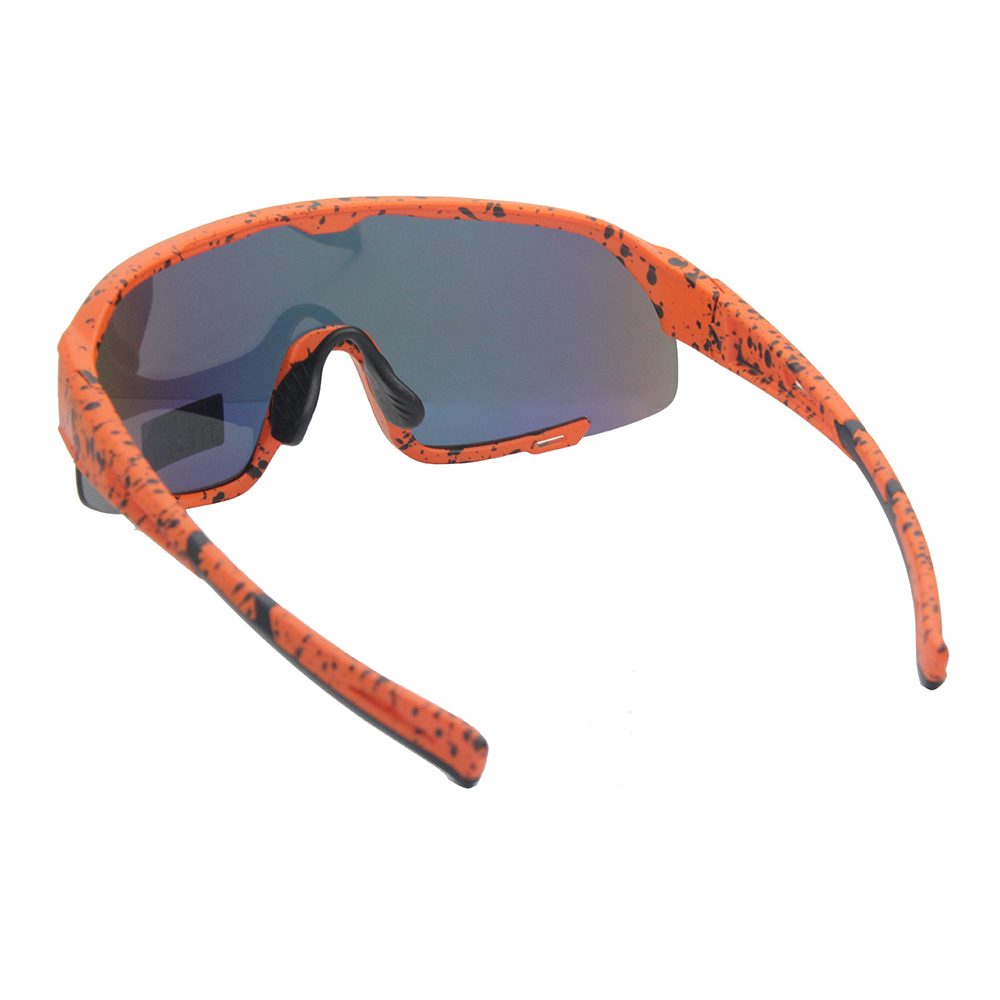 Hot Sale Custom Logo One-piece lens Polarized UV400 Sports Sunglasses for Running & Cycling Outdoor Activities