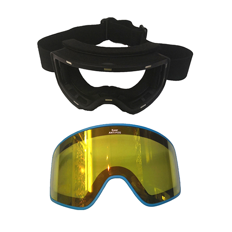 نظارات تزلج مغناطيسية مضادة للضباب عالية الجودة بشعار مخصص