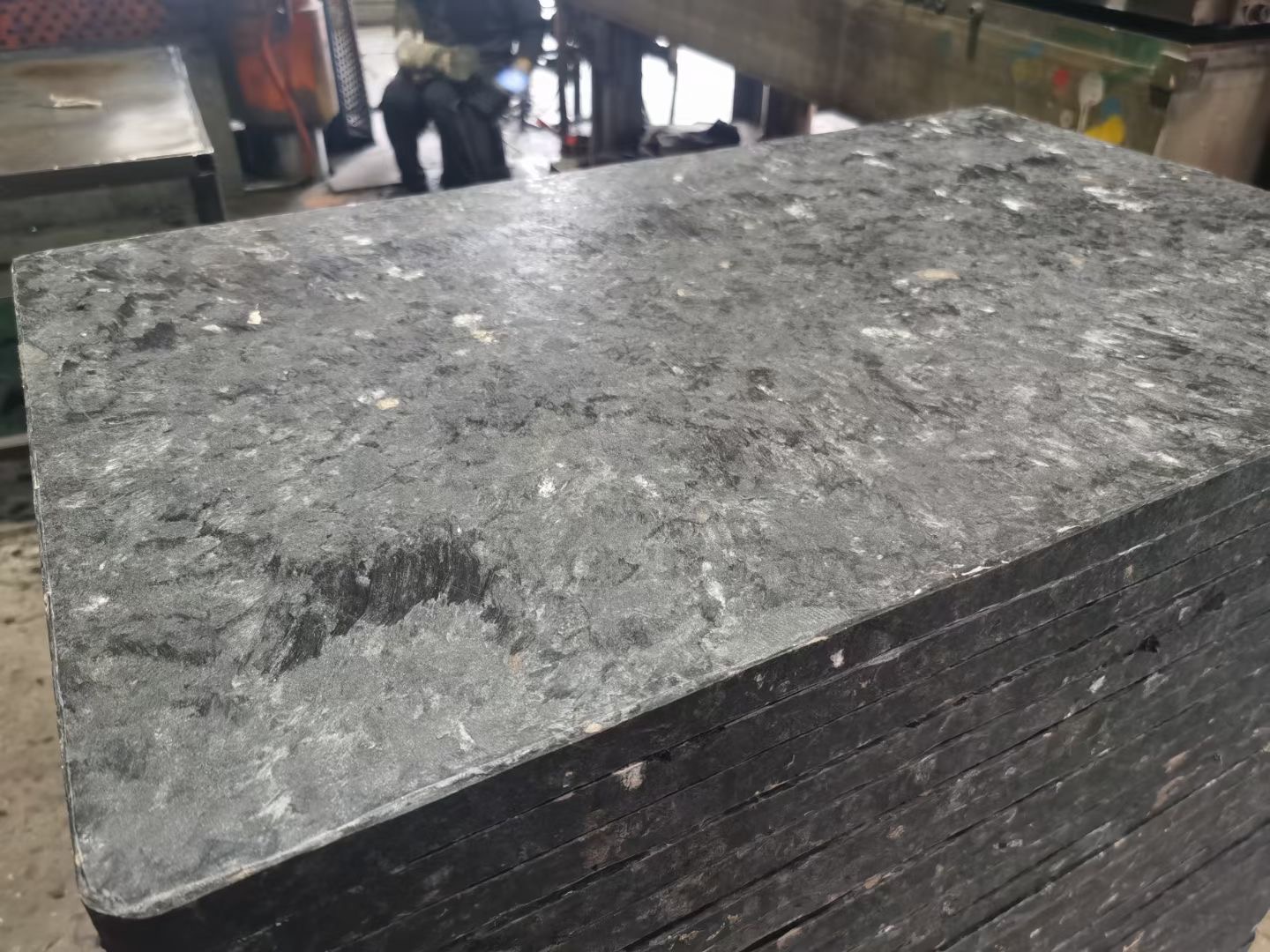 Palete de tijolo de fibra de vidro preta 30%