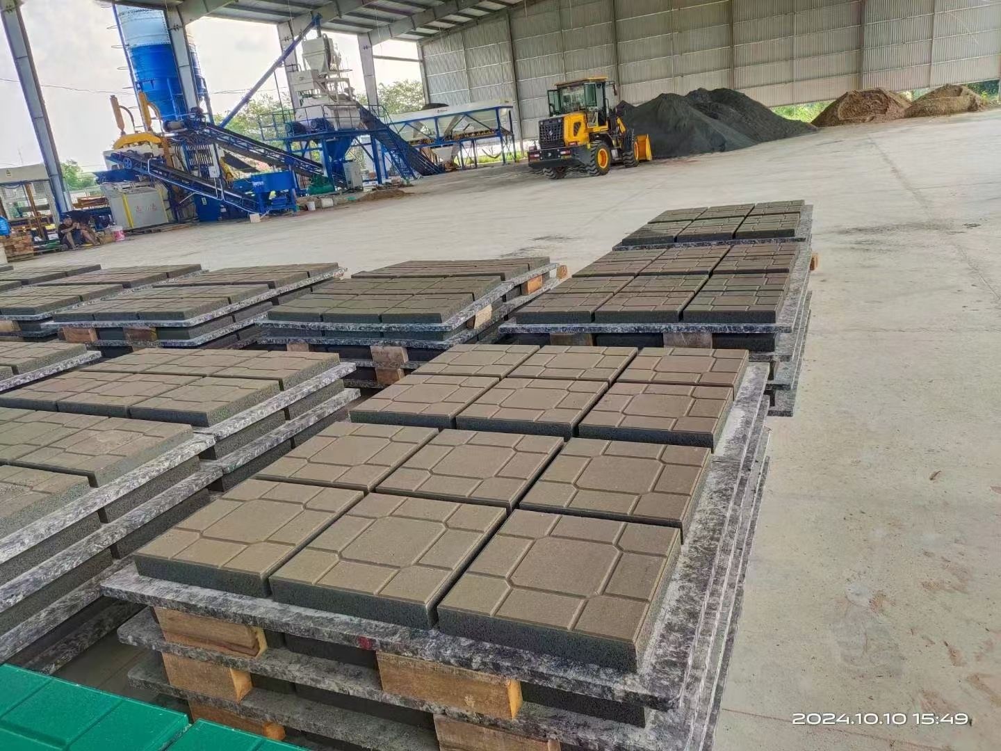 concrete block pallet