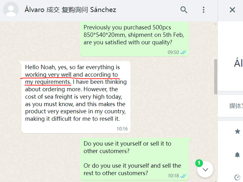 Positive Reviews from Ecuadorian Customers