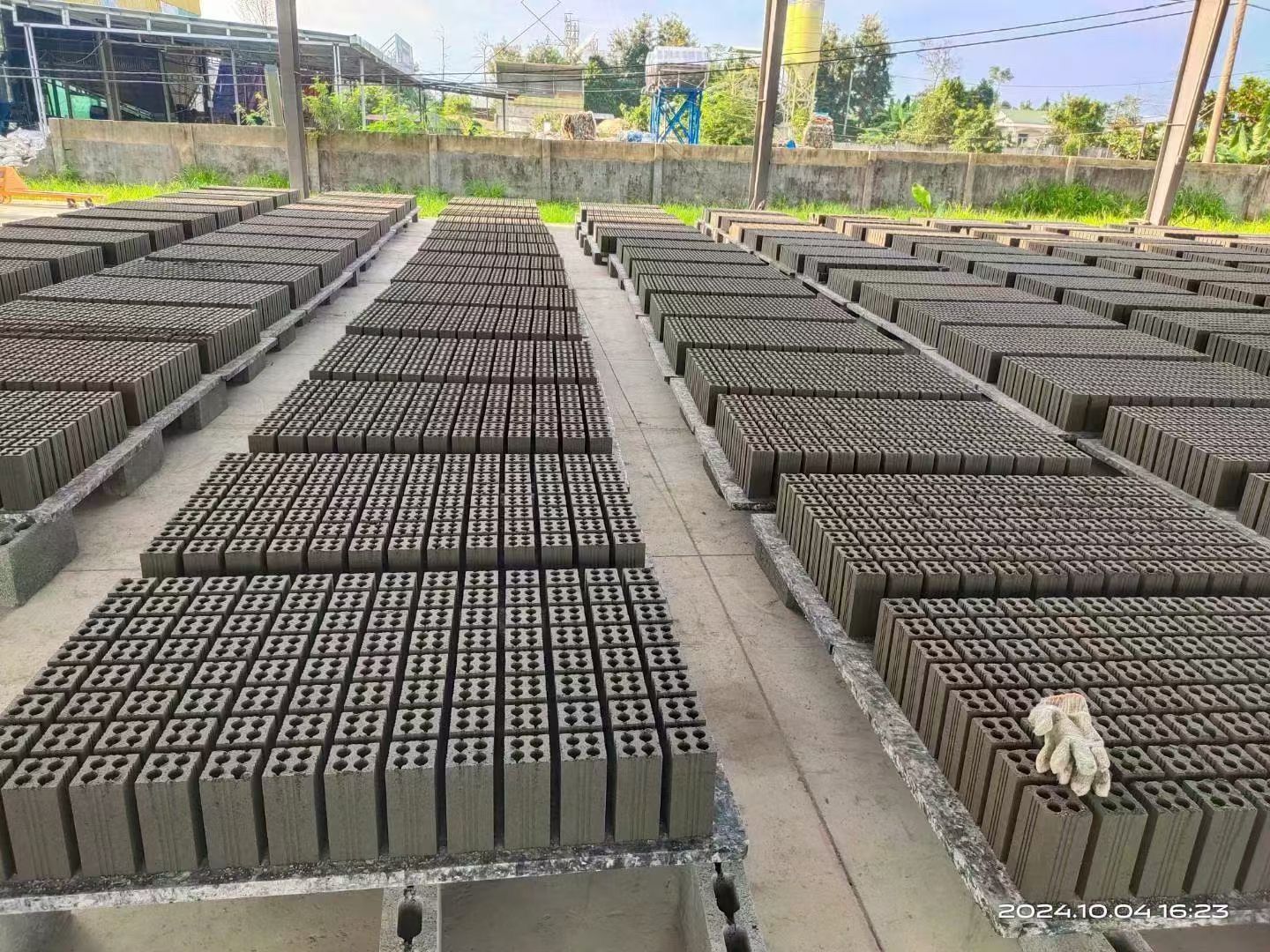 Pallet para Máquina de Bloco | Palete de Fibra de Vidro Durável