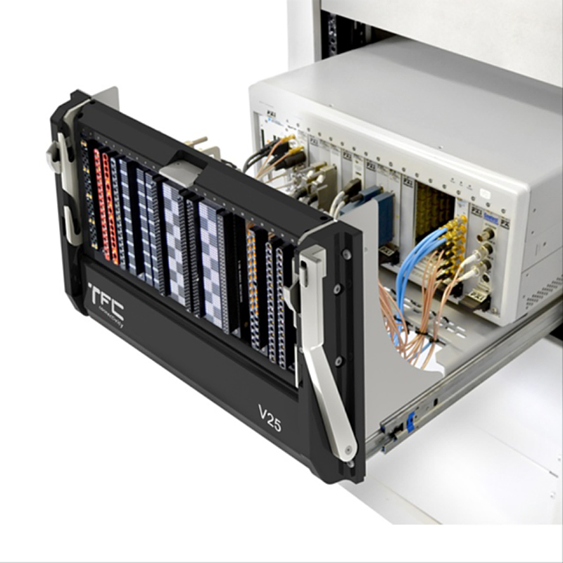 High Density High Life Hybrid Test Platform Connector