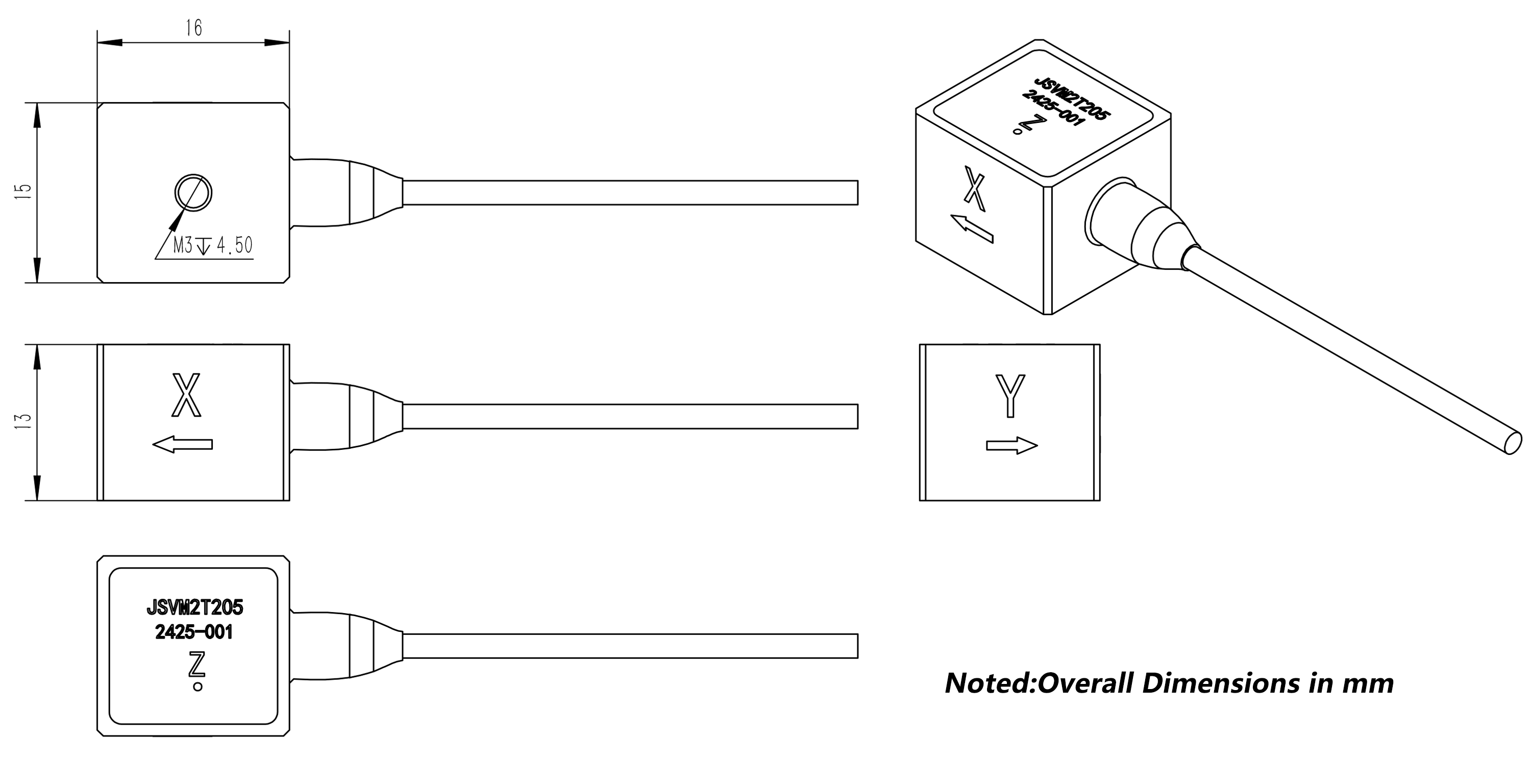 MEMS Triaxial Accelerometer