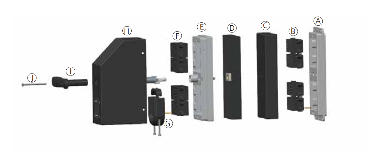 640P multi-pin connector