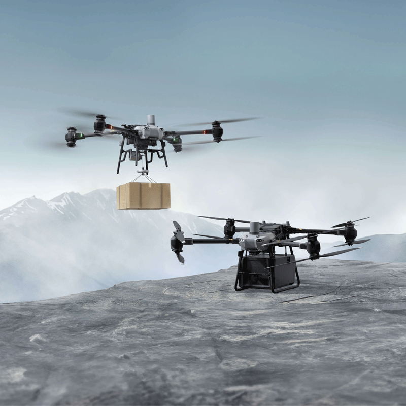 Industrial Drone Charging Solution: CMM Modular Connector for Automated Docking