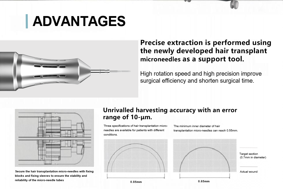 FUE Hair Transplant Machine