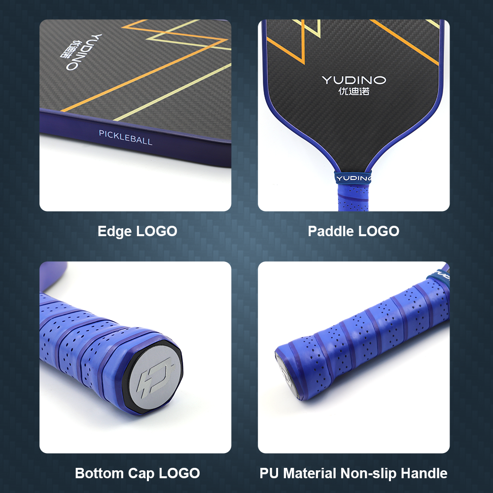 Grained Carbon Fiber Pickleball Paddle