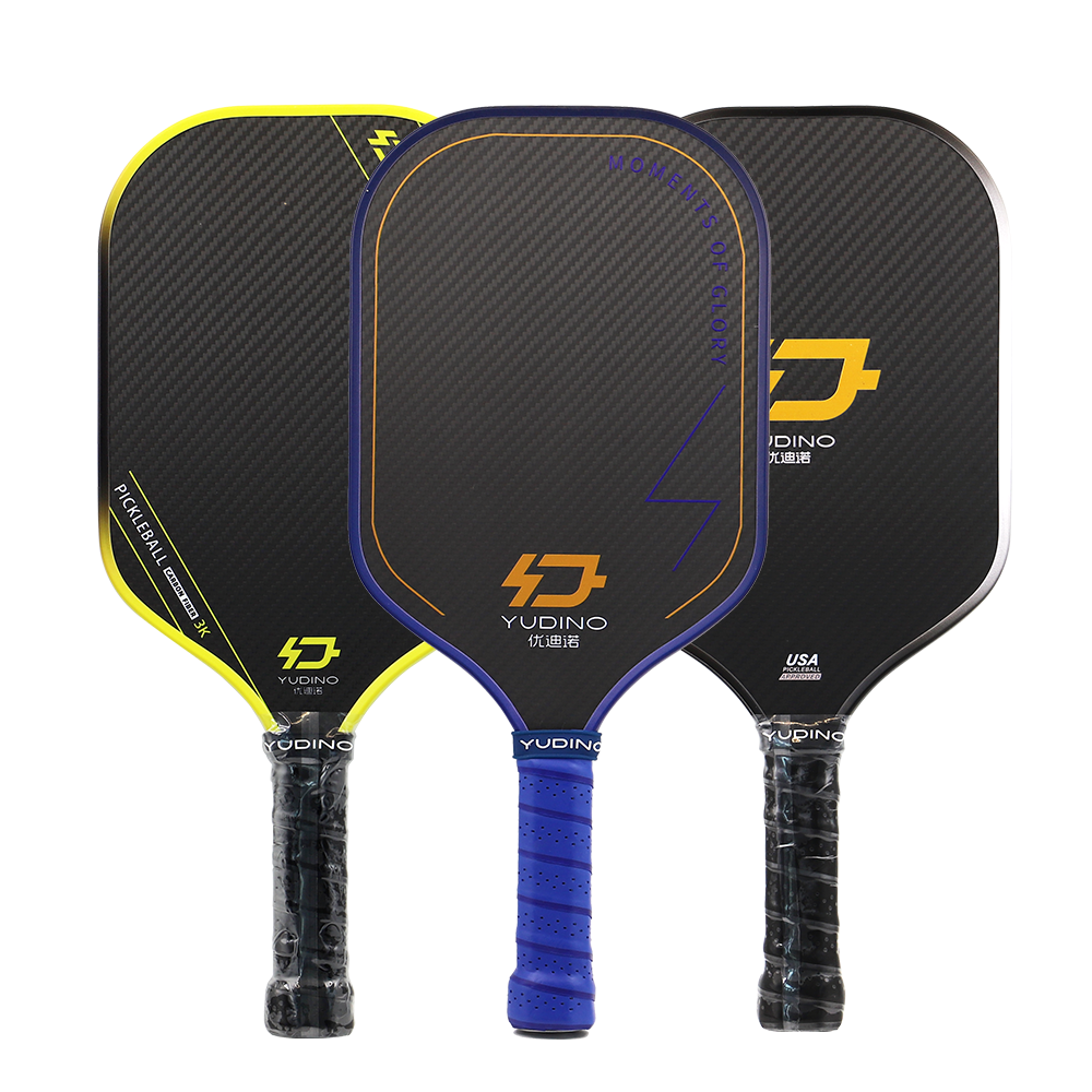 Mixed Texture Carbon Fiber Pickleball Paddle