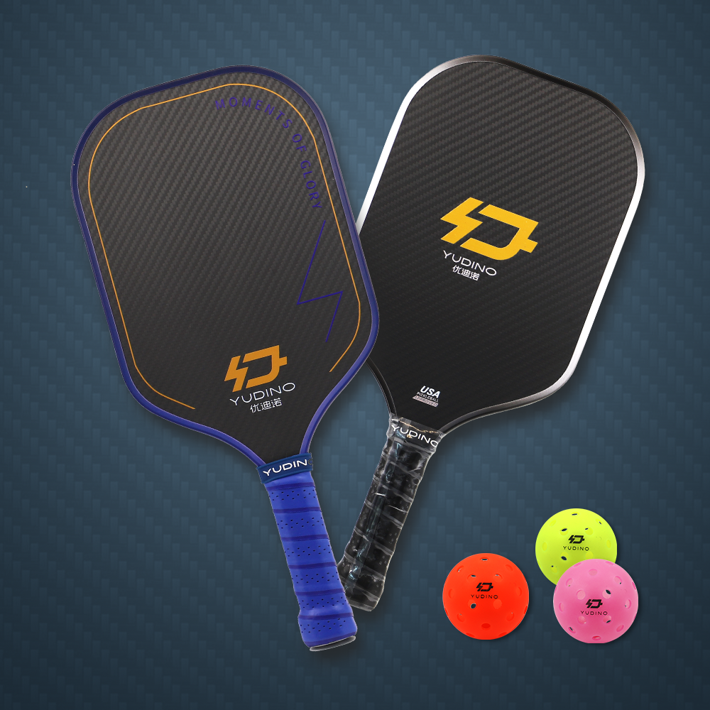 Mixed Texture Carbon Fiber Pickleball Paddle
