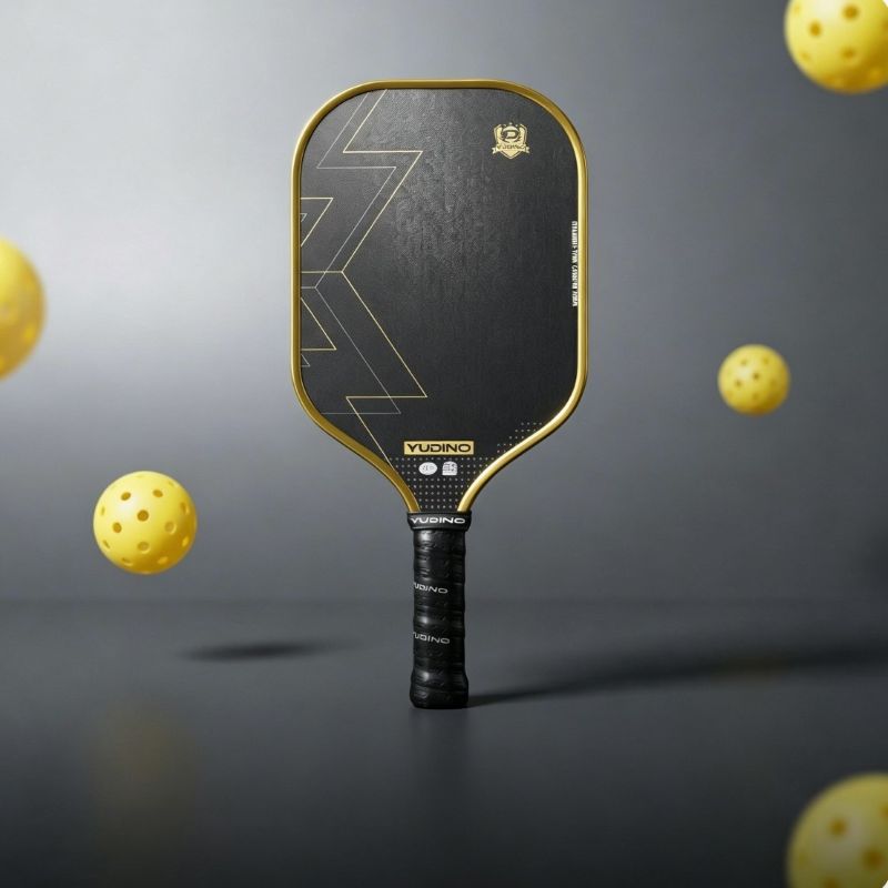 Raw Carbon Fiber Pickleball Paddle