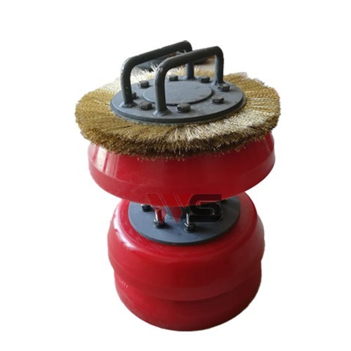 Polyurethane Steel Wire Brush Pig