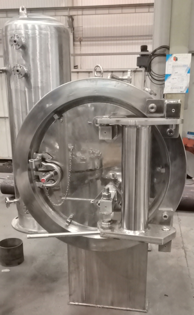 ASME Electrolytic polishing Stainless steel Material Quick Opening Closure