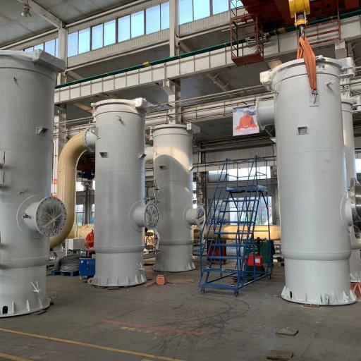 Supplied 6 sets DN1500 Quick opening closure for Uzbekistan Syr Darya 1500 MW Gas Combined Cycle Independent Power Generation Project