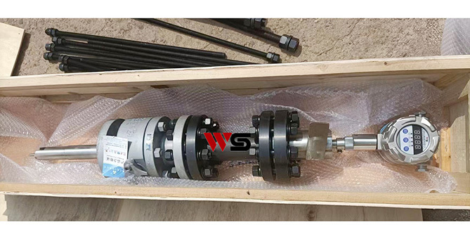 Newly design pig signaller with SS316 LCD digtial screen for Niger Client