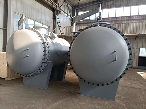 ASME U STAMP DN1500 1.6MPa WATER FILTER WITH SWINING BOLTS DESIGN FOR IRAQ PROJECT