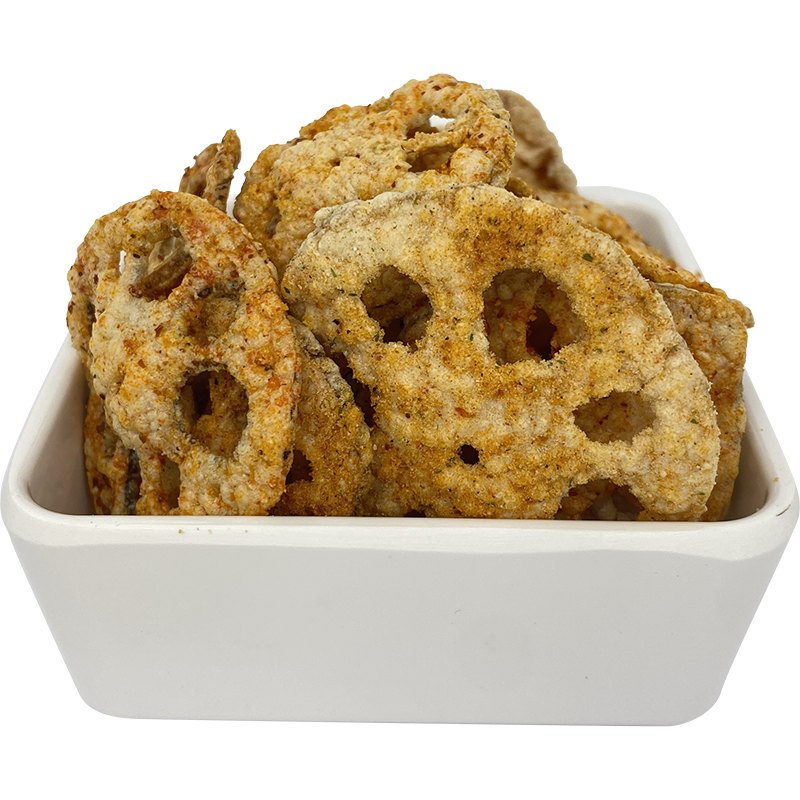 Tempura Lotus Root Crisps (Hot Spicy Flavor)