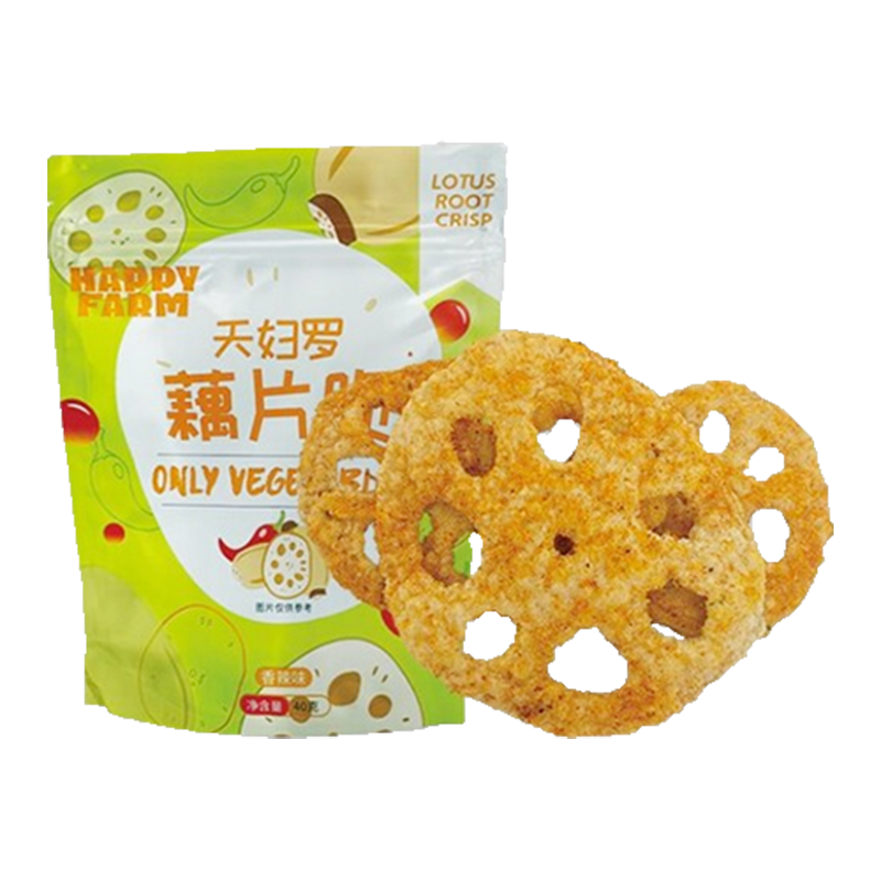 Tempura Lotus Root Crisps (Hot Spicy Flavor)