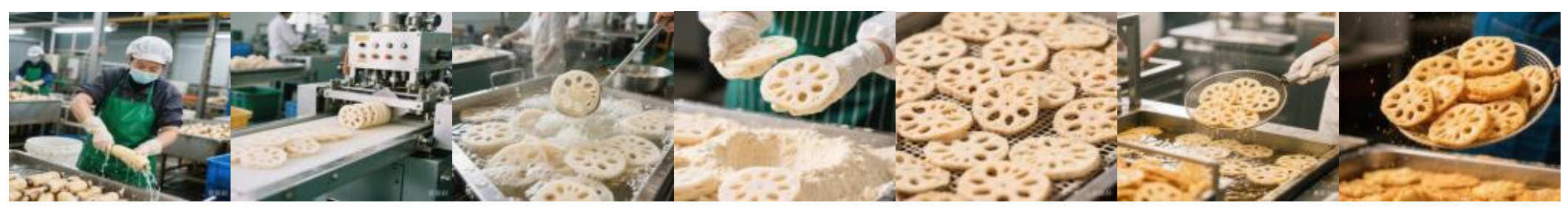 Lotus Root Tempura Snacks