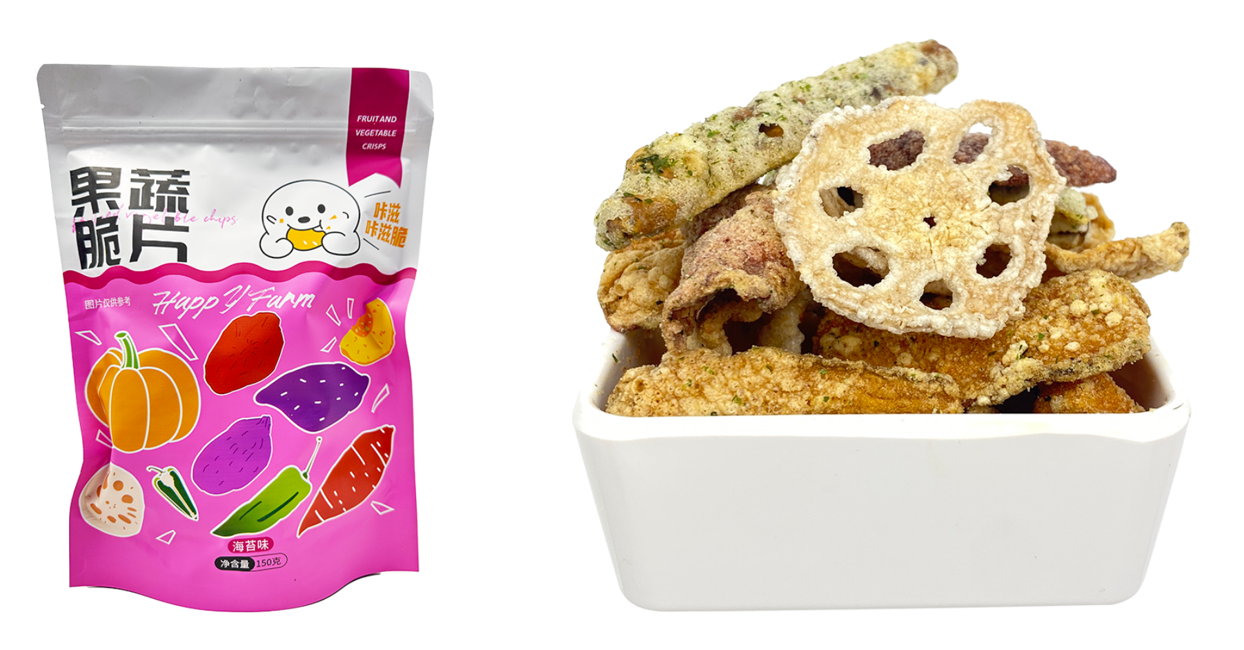 Tempura Fruit and Vegetable Chips