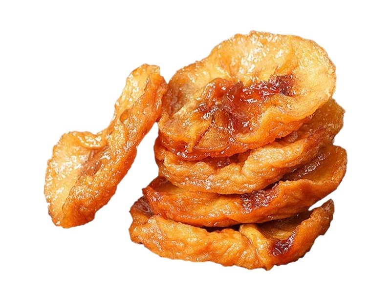 Fresh steamed dried apples