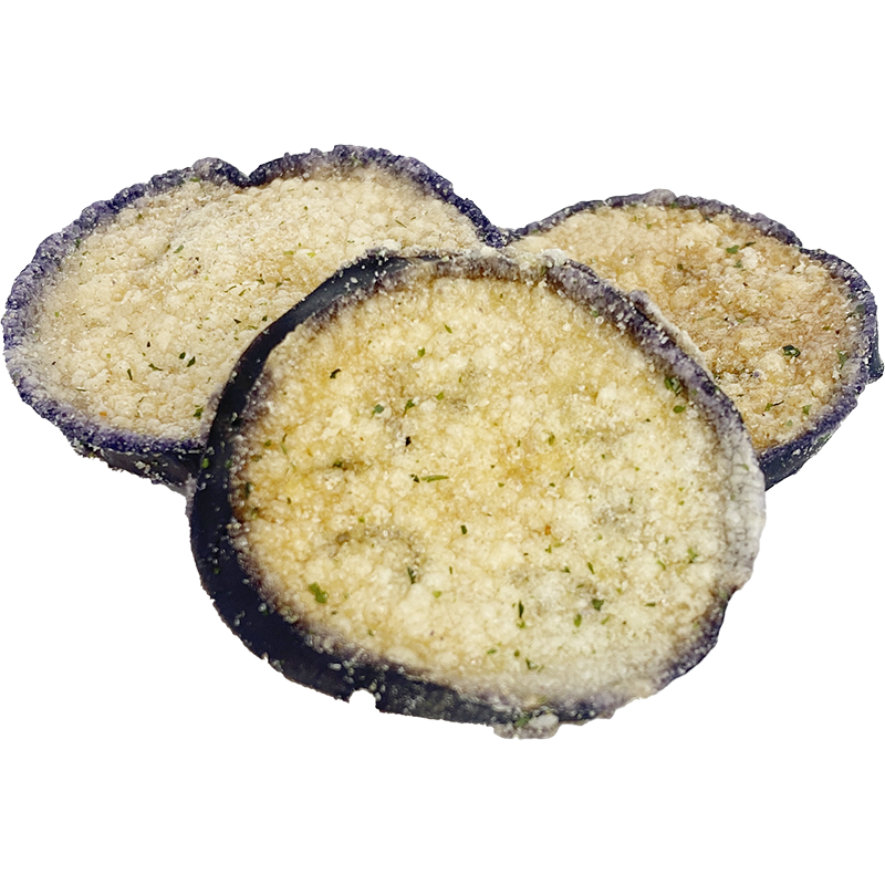 Tempura Eggplant Crisps (Tomato Flavor)