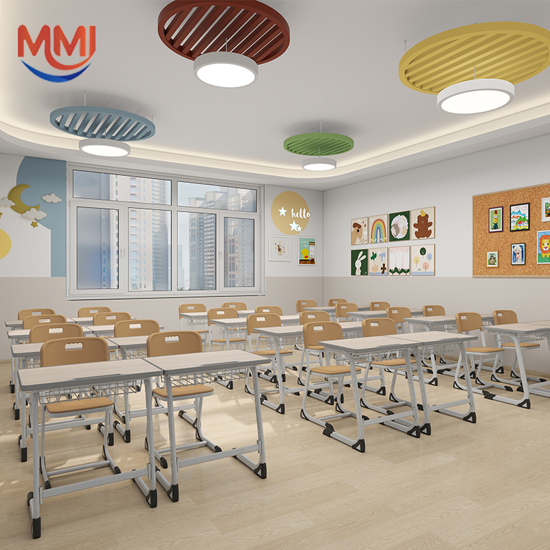 Meja Kursi Sekolah Desain Modern Untuk Universitas