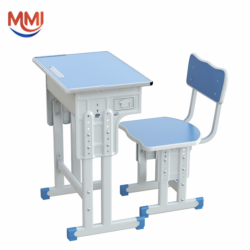 Meja Kursi Sekolah Multifungsi Adjustable Dengan Laci