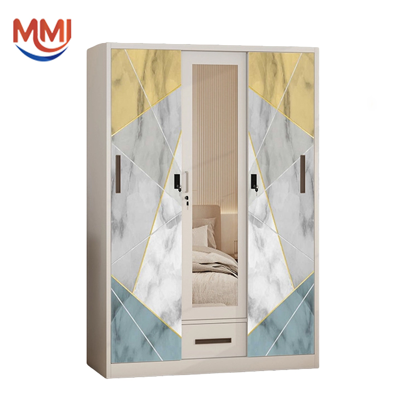 Lemari Pakaian Besi 3 Pintu Dan Lemari Besi Sliding