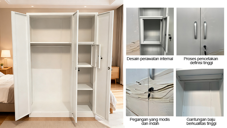 lemari besi pakaian
