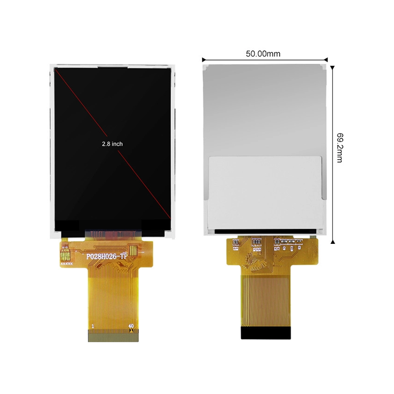 YiTai 12 0'CLOCK 240x320 2.8 Inch Ili9341v 16 Bit TFT Touch Screen