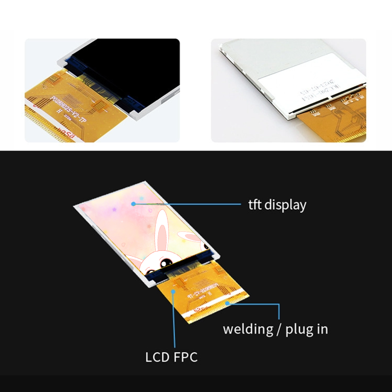 300 Brightness 240X320 2.8 Inch Lcd Tft Display ILI9341V Medical LCD Display