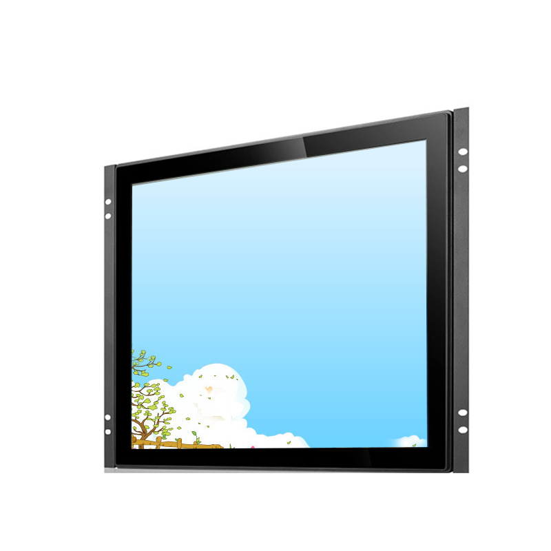 Industrial 15 Inch Open Frame LCD Monitor Pure Plane Capacitive Touch Screen