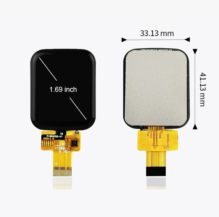 18 Pin 1.69 Inch Small TFT Display ST7789V 240x240 IPS LCD