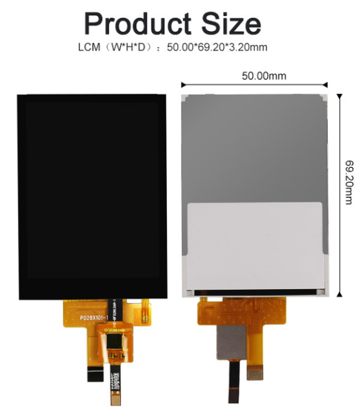 240X320 Tft Lcd Capacitive Touchscreen