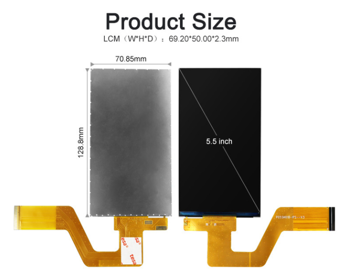 MIPI 5.5 Inch Lcd Display