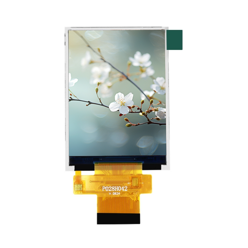MCU 8 Bit 2.8 Lcd Module 57.6Mm Touch Screen Display Modul 12 0'CLOCK