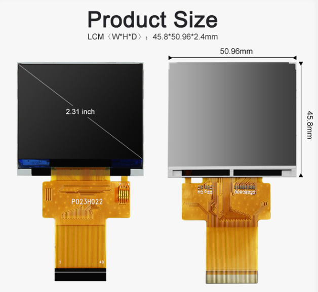 320X240 2.31 inch LCD 320X240 2.31 inch LCD