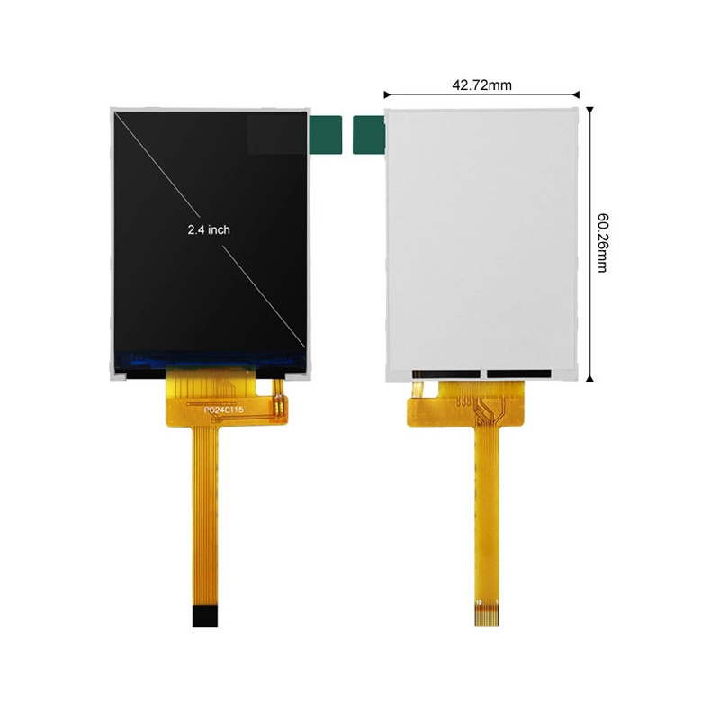 260 Nit HD TFT Display 240X320 2.4 Inch Tft Lcd 4 Wire SPI