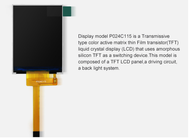 260Nit HD TFT Display