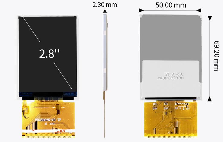 HD TFT Display 8080 MCU HD TFT Display 8080 MCU