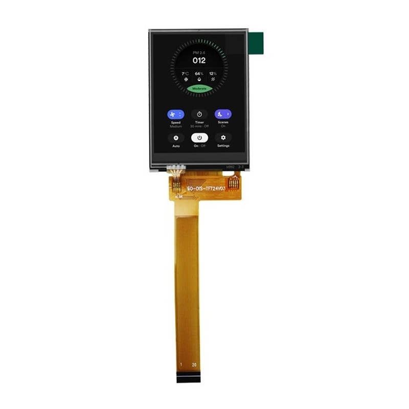 Viewing Direction 12 0'Clock Color 262k Touch Screen Displays Small 2.4inch