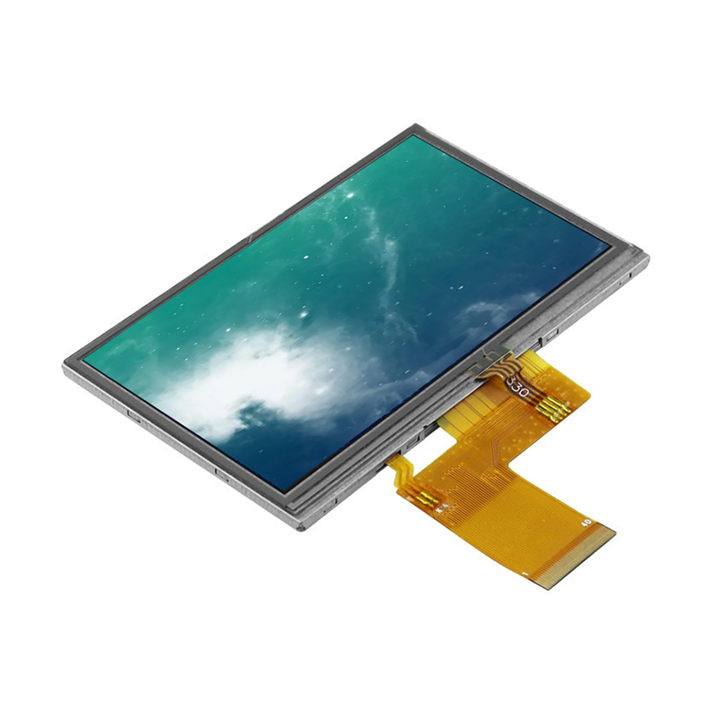 300 Brightness 4.3 Inch Capacitive Touch Screen 24 Bit 480x272 Tft