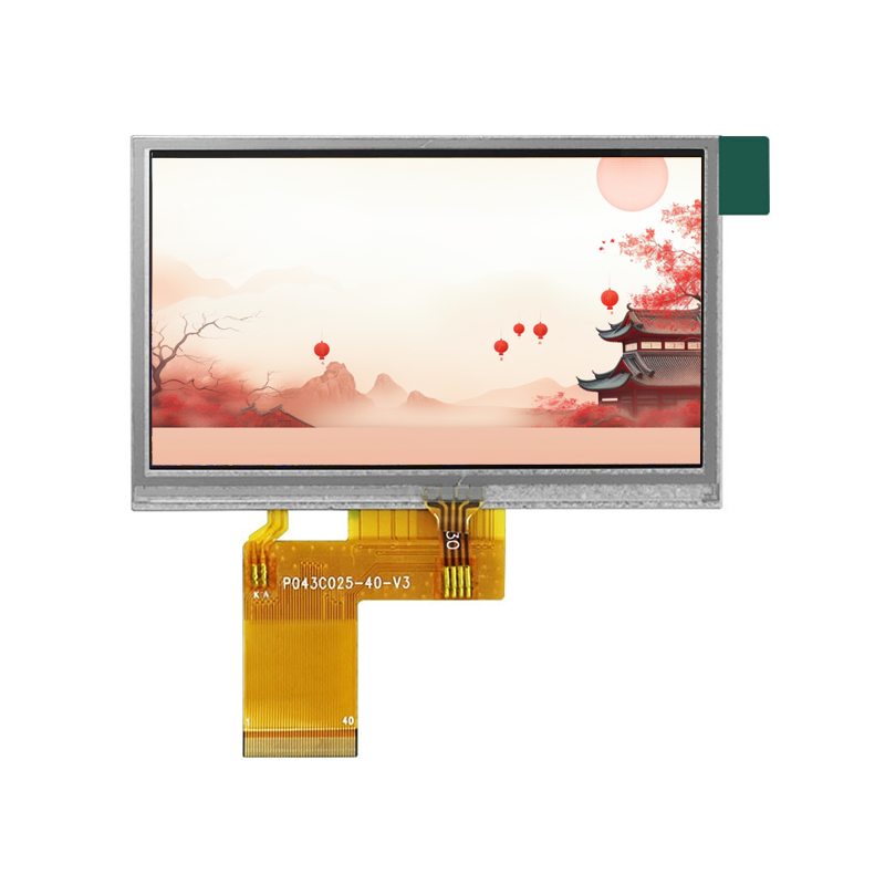 ILI6485 480x272 Tft Lcd Display 4.3 Inch TFT Resistive Touch Screen 40 Pin