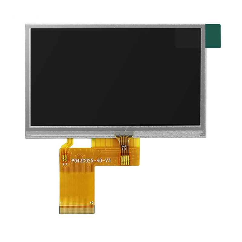 ST7262E43 4.3 Inch Lcd Screen 480X272 Touch Screen Lcd 6 O'Clock